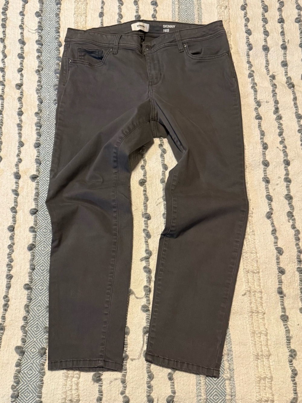 SONOMA skinny gray jeans